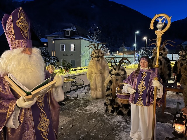 Krampus Hotel Lindenhof Bad Gastein